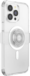 iPhone 14 Pro Max Case with Phone Grip and Slide Compatible with MagSafe, Wireless Charging Compatible - Clear