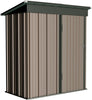 "5X3 FT Metal Outdoor Storage Shed - Waterproof, Lockable, and Durable for Your Backyard and Patio Needs!"