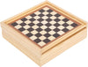 Game Collection 7 classics made of wood, board games for the whole family, for children from 6 years, 12322