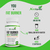 Fat Burner - Weight Loss Pills for Men & Women, Slimming Supplement with Green Tea Extract to Improve Metabolism & Energy, Appetite Suppressant, Diet Supplement - 60 Vegetarian Tablets -