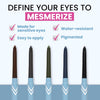 PrimeEyes Glide Eyeliner for Mature Women – Water-Resistant, Long-Stay and Mess-Proof – Gel Cream Texture, Discreet Sharpener and Effective Smudger (Sapphire (Blue))