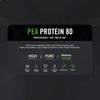 - Pea Protein Isolate Protein Powder | 100% Plant-Based & Natural | Gluten Free | No Added Sugar | Chocolate Silk | 1 Kg