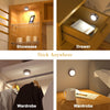 Puck Lights with Remote, Wireless Led Under Cupboard Lights, Battery Operated Puck Lights with Remote Control, Under Cabinet Lighting, Stair Closet Light