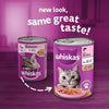 1+ Salmon in Jelly Pack of 12 x 400 g Cans, Adult Cat Wet Food