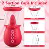 Sucking Vibrator Sex Toys for Women, 3 Sucking 7 Tongue Licking APP Control Vibrator with 2 Suction Cups, Adult Sex Toy for Nipple Clitoral Stimulator Clit Pussy Pump, Female Sex Toys4couples