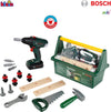 8520 Bosch Tool Box I With lots of tools I Incl. battery-powered cordless screwdriver with light and sound I Toy for children aged 3 years and up