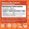 Probiotics for Women Gut Health - Scientifically Proven Bio Cultures for Women’s Intimate Flora - Lactobacillus Reuteri and Lactobacillus Rhamnosus - Vegan Womens Probiotics 2.5billion CFU