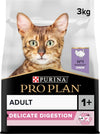 ® Adult 1+ DELICATE DIGESTION Rich in Turkey Dry Cat Food 3kg