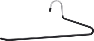 Trouser/Slack Hangers Easy Slide Organisers, Pack of 10, Chrome