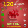 ® Creatine Monohydrate Gummies 5000mg- 120 Gummy - Mixed Berry Flavor - Pre-Workout Creatine Gummies for Men & Women - Vegan, Halal, Gluten-Free - Ideal for Active Lifestyles