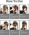 240Pcs Double Sided Hair Tape - Hair Extension Tape Tabs Replacement Tape for Hair Extensions Lace Wig Hairpiece Toupee Hair Weft (Black)