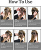 240Pcs Double Sided Hair Tape - Hair Extension Tape Tabs Replacement Tape for Hair Extensions Lace Wig Hairpiece Toupee Hair Weft (Black)