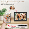 Frameo 10.1 inch Digital Photo Frame - WiFi Digital Picture Frame Built in 32GB Memory, HD 1280 * 800 IPS Touchscreen, Auto Rotate, Easy Setup and Share Photos or Videos via Frameo APP