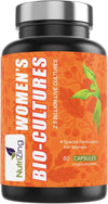 Probiotics for Women Gut Health - Scientifically Proven Bio Cultures for Women’s Intimate Flora - Lactobacillus Reuteri and Lactobacillus Rhamnosus - Vegan Womens Probiotics 2.5billion CFU