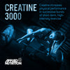 Creatine 3000 - Creatine Monohydrate Capsules 3000mg Per Serving, High Strength Supplement, Increases Physical Performance (120 Capsules - 30 Servings) (New)