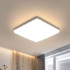 LED Ceiling Lights, 36 W 4000 LM Super Bright Square LED Ceiling Light, Warm White 3000 K, 3.5 CM Ultra Slim Ceiling Lamp for Bedroom, Living Room, Kitchen, Hallway