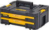 DWST1-70706 T-Stak IV Tool Storage Box with 2-Shallow Drawers, Yellow/Black, 7.01 cm*16.77 cm*12.28 cm