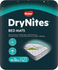 DryNites, Bed Mats - 28 Mats Total (4 Packs of 7 Mats) - Disposable Bed Mats for Children and Teens