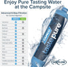 TastePURE RV Water Filter - New & Advanced RV Inline Water Filter with Flexible Hose Protector - GAC & KDF Water Filter - Made in USA - Camping Essentials for Fresh Drinking Water ()