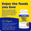 - Digest Gold (45 Capsules) | Digestive Enzyme Supplement | Digestive Enzyme Blend with ATPro for Maximum Support, Nutrient Supplement, Gut Health Supplement, Vegan, Dairy Free