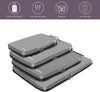 3/4/6 Set Compression Packing Cubes, Travel Luggage Organiser Set, Travel Cubes, Extensible Organizer Bags for Travel Suitcase Organization