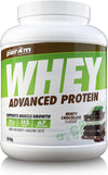 Protein Whey Powder | 67 Servings of High Protein Shake with Amino Acids | for Optimal Nutrition When Training | Low Sugar Gym Supplements (Minty Chocolate, 2010g)