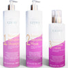 Keratin Treatment For Hair Treatment With Keratin Hair Mask, Shampoo And Keratin Conditioner In Cream - Straight Keratin Treatment Kit - Keratin Hair Treatment - Vegan