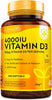 Vitamin D3 4000 iu - 400 High Strength Easy to Swallow Premium Softgels - Over A Year's Supply - Max Strength Vitamin D3 Cholecalciferol Supplement - Manufactured in The UK by