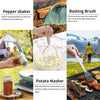 Camping Essentials Accessories Camping Gear Must Haves, Cooking Utensils Set Rv Camping Kitchen Backpacking Supplies Camper Gadgets Outdoor Hiking Travel Picnic Gifts