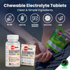 FastChews Electrolytes - 60 Chewable Electrolyte Tablets - Salt Tablets for Running, Fast Hydration, Leg Cramps Relief, Sports Recovery - Non-GMO, Vegan, Gluten Free (Coconut Pineapple)