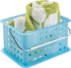 Storage Organizer Basket, for Bathroom, Health and Beauty Products - Small, Azure