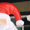 8ft LED Inflatable Air Blown Christmas Santa Claus Outdoor Garden Yard Lawn Christmas Party Xmas Decoration Gift