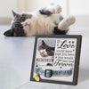 Keepsake Dog Cat Dog Photo Frame Quality Solid Wood Memorial Your Pet Product Size: 23 x 23 cm / 9 x 9 Inches