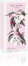 Floret Polly EDT, Peach and Mandarin Top Notes with Jasmine and Honeysuckle Base Notes, Glass Bottle, Polly Fragrance, 30ml