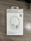 P22 Wired On Ear Headphones No Microphone HiFi Stereo Portable Headphone Lightweight and Foldable Comfortable Fit Noise Isolating White FD71190101