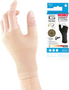 Wrist and Thumb Support for Arthritis, Joint Pain, Tendonitis, Sprain - Wrist Brace Wrist Compression Hand Support - S - Beige