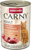 Adult cat food, wet food for adult cats, chicken, turkey + duck heart, 6 x 400g