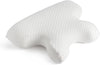 Dual Side Beauty Pillow. 2 in 1 Anti Aging and Anti Wrinkle Memory Foam, Orthopedic and Ergonomic Pillows for Neck and Shoulder Pain. for Back and Side Sleepers. (White)