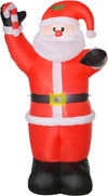 8ft LED Inflatable Air Blown Christmas Santa Claus Outdoor Garden Yard Lawn Christmas Party Xmas Decoration Gift