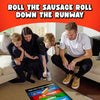 Sausage Roll Board Game | The Ultimate Challenge Game For Kids Teens and Adults | Individual or Team Competition & Silly Challenges | Easy Setup & Quick Play