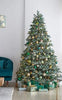 7FT/2.1M Classic Artificial Christmas Tree Xmas Realistic Natural Green Branches with Solid Metal Leg