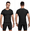 1 Pack or 3 Packs Compression Tops for Men Short Sleeve Mens Running Top Mesh Design Quick Dry Base Layer Top for Gym Sports Fitness Workout Cycling,Training