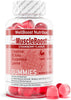 MuscleBoost Creatine BCAA Glutamine Lysine Chewable Gummies for Men & Women - 60 Gummies - 1900mg active per serving - Natural Strawberry Flavour, Suitable for Vegans