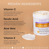 Vitamin C Cream. Advanced Brightening Cream. Anti-aging cream for age spots, dark spots on face, hands, body. Large 16oz.