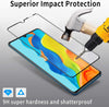 [3-Pack[Full Coverage] Screen Protector for Huawei P30 Lite, Tempered Glass Film [Full-Coverage][LifetimeSupport][Anti-Scratch][Anti-Shatter]