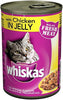 1+ Wet Cat Food Tin with Chicken in Jelly 390gX12 | 390g x 12