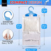 Set of 6 Hanging Interior Wardrobe Dehumidifier - 230g Each Bag - Ideal to stop damp & condensation- For Wardrobe, Home, Kitchen, Garage, Bedroom, Caravan, Office, Basement etc