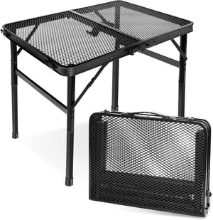Camping BBQ Table Outdoor Folding Picnic Table 23.6”x 15.7”- Portable, Compact & Foldable for Easy Storage - Great for Picnic, Garden, Patio, Dining, Party, Market