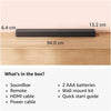Introducing  Fire TV Soundbar Plus, 3.1 channel, all-in-one design, Dolby Atmos, DTS:X, clear dialogue, 2024 release