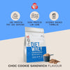 Diet Whey Chocolate Cookie Sandwich, Low Calorie Protein Powder for Weight Management and Muscle Recovery, 800 g